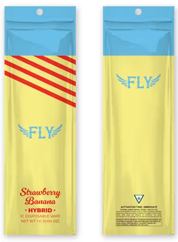 Photograph of product: FLY - Strawberry Banana - Disposable Vape