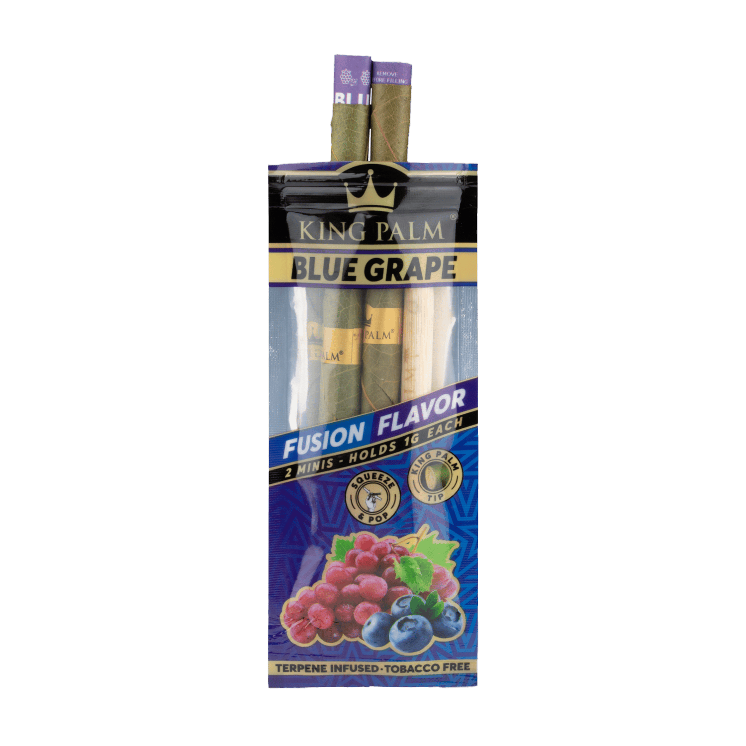 Photograph of product: King Palm | Blue Grape 2pk