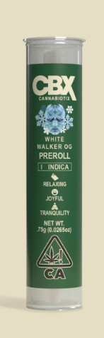 Photograph of product: WHITE WALKER OG .75G - CANNABIOTIX