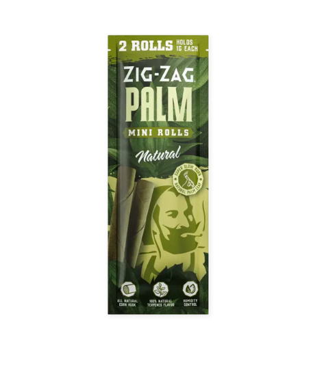 Photograph of product: Zig Zag Hemp Wraps - 2pk / Natrual