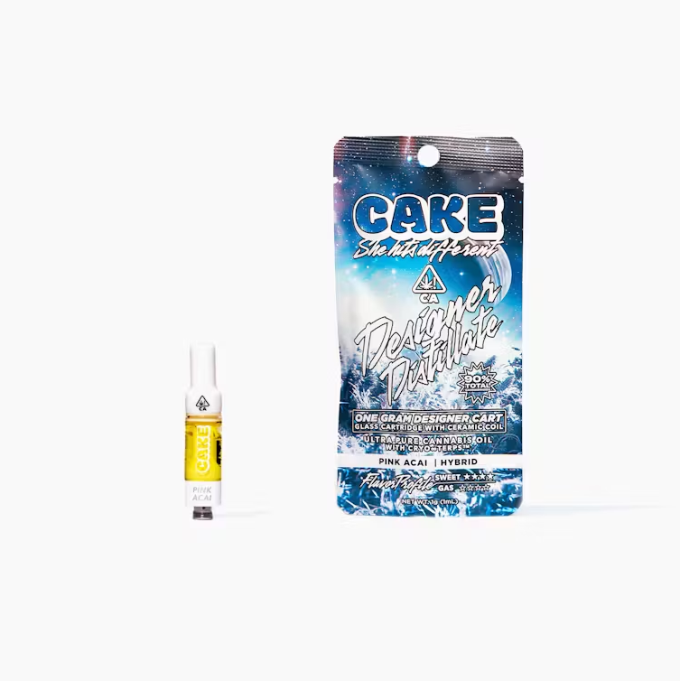 Photograph of product: CAKE - 1g Cartridge - Electric Lemonade