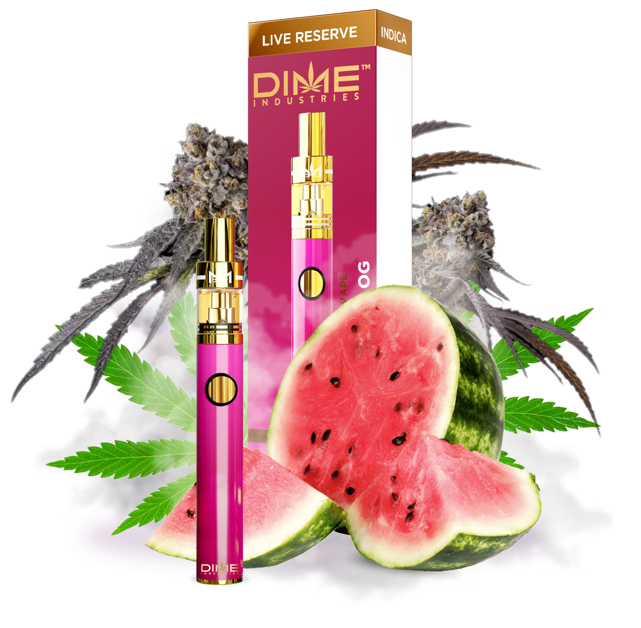 Photograph of product: Watermelon OG | Live Resin Disposable Pen | 1g