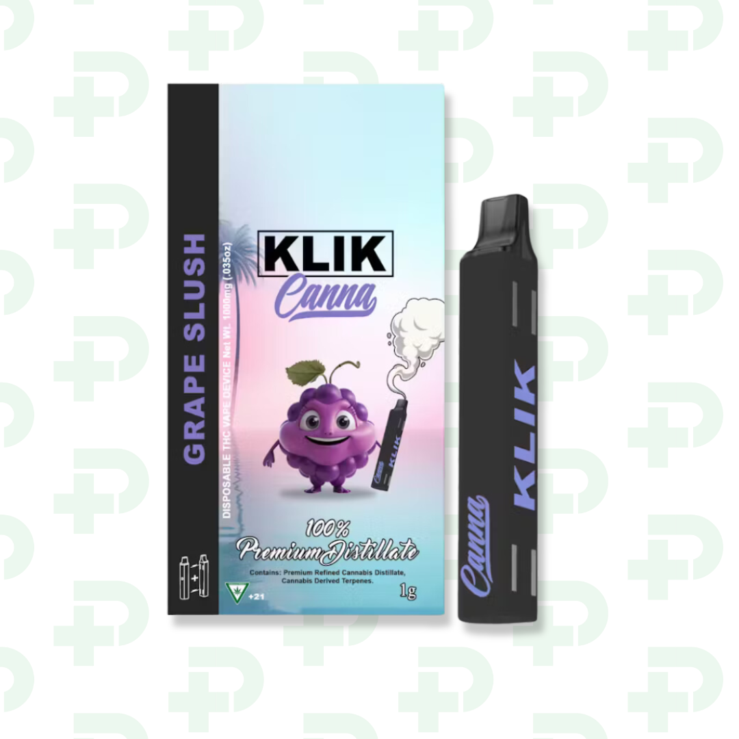 Photograph of product: KLIK Disposable - Grape Slush