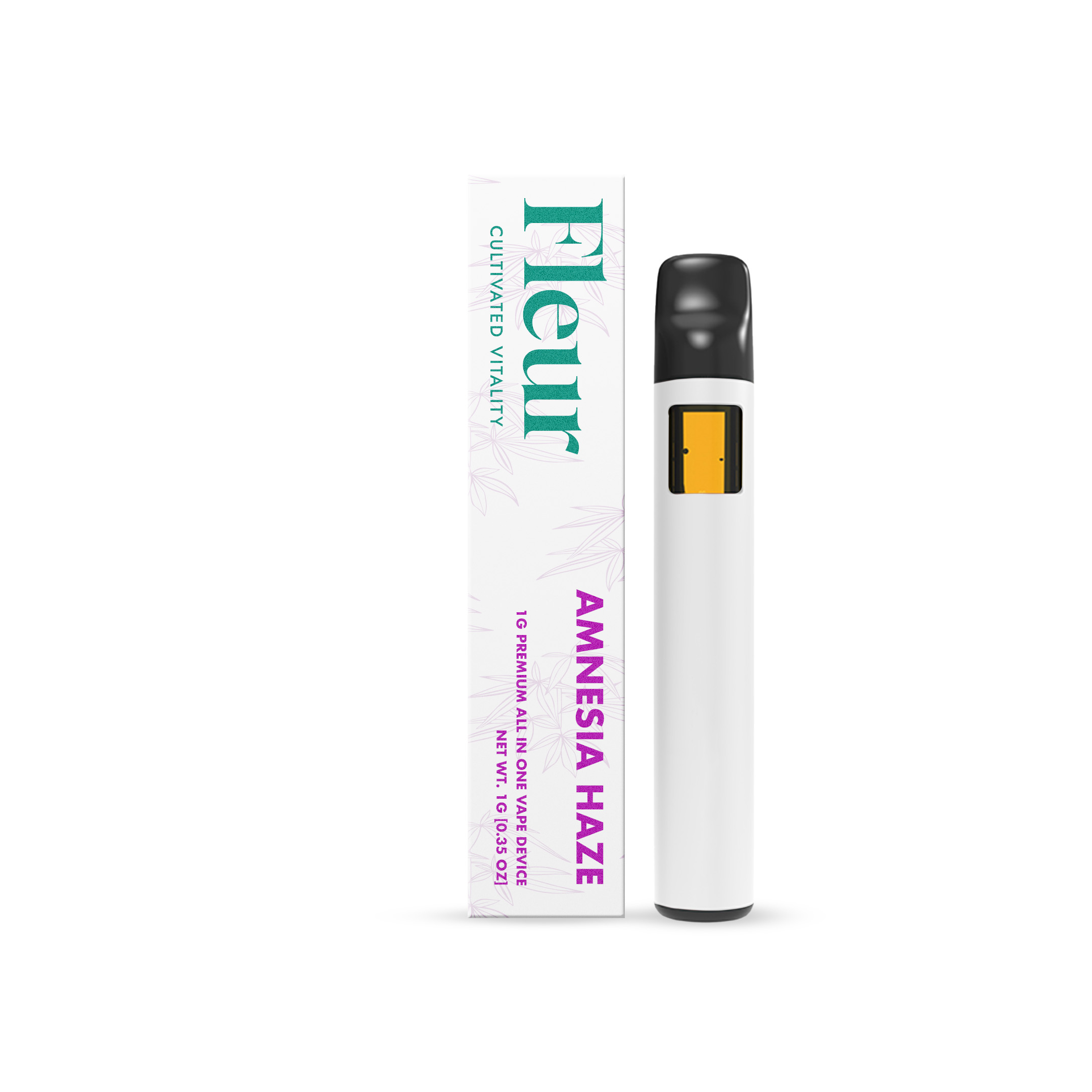 Photograph of product: Fleur Amnesia Haze AIO Vape 1g