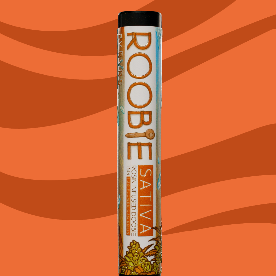 Photograph of product: Roobie - Strawberry Fuel x MAC (S) - Infused Rosin Joint - 1.5g