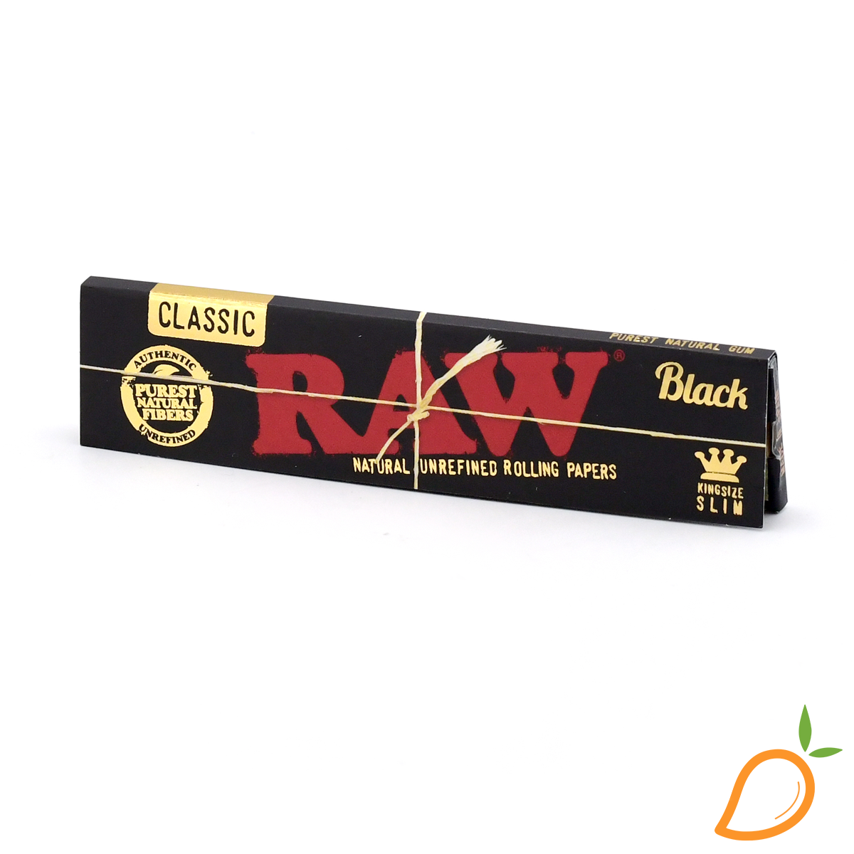 Photograph of Product: King Size Slim Classic Black Rolling Papers RAW