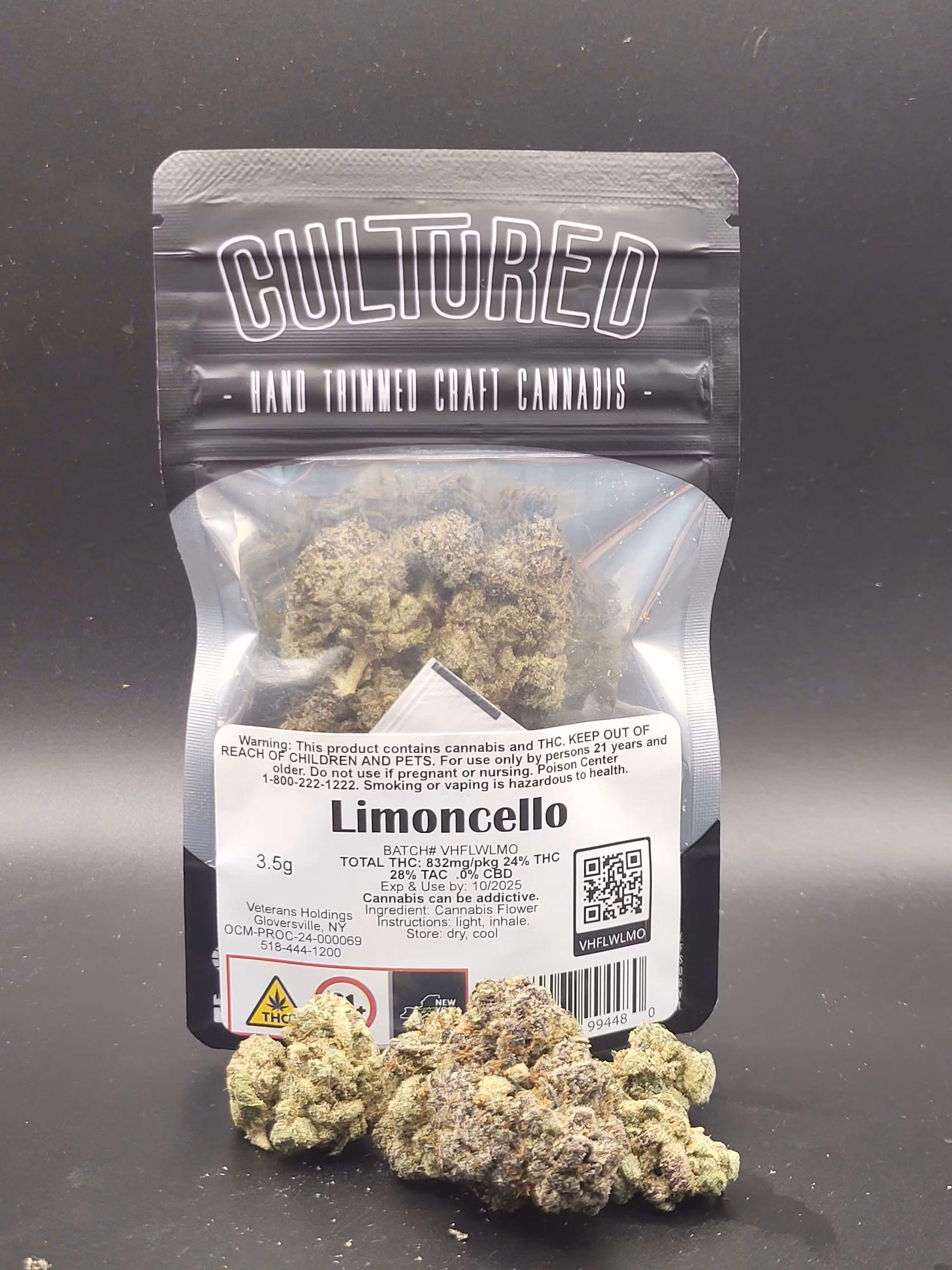 Photograph of product: Cultured - Limoncello - 3.5g