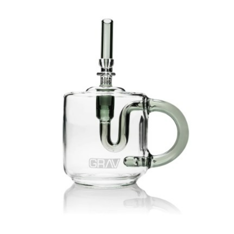 Photograph of product: GRAV | Coffee Mug Bubbler | Clear/Smoke - BOTH