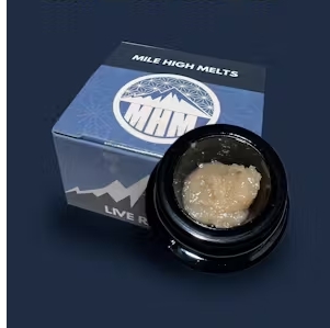 Photograph of product: RB2 Redemption Botanicals Live Rosin Cold Cure - Double Dipped Strawberries #4 1g