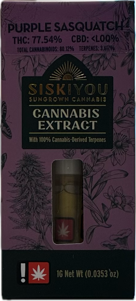 Photograph of product: Purple Sasquatch Cartridge
