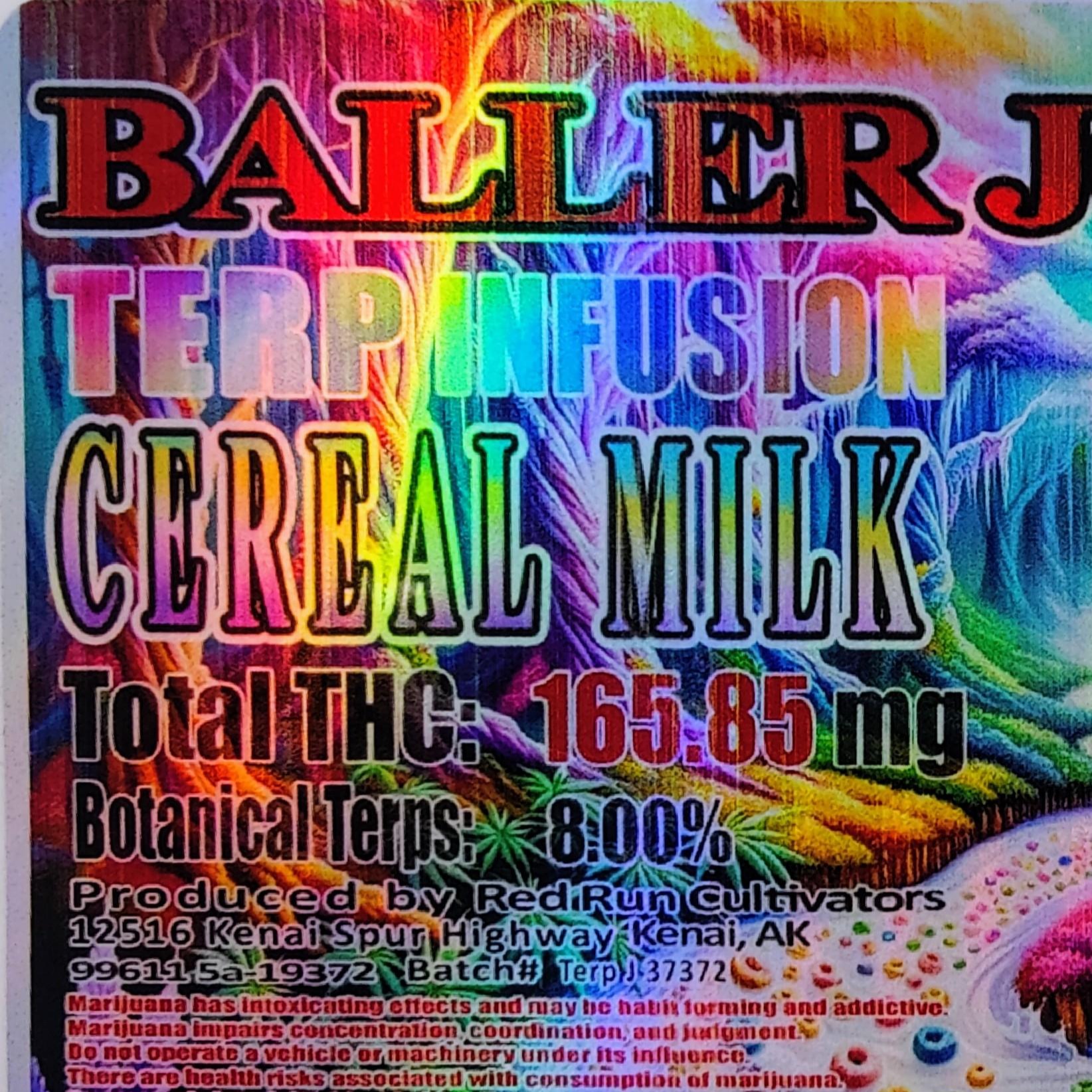 Photograph of product: Terp Infused - Cereal Milk - .5g - Red Run