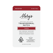 Photograph of product: Mary's TH-ouia Transdermal Patch