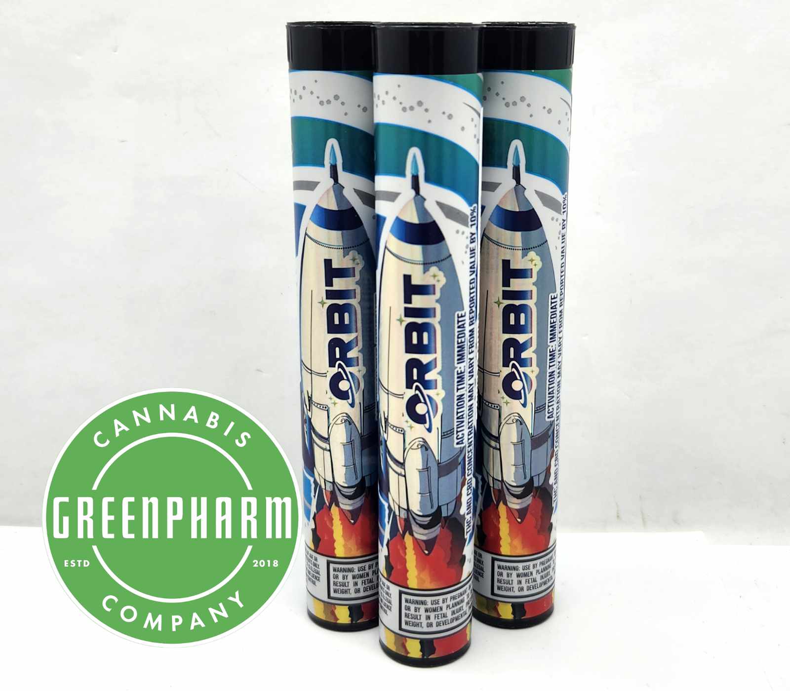 Photograph of product: Pre-Roll | Orbit | Funnel Cake