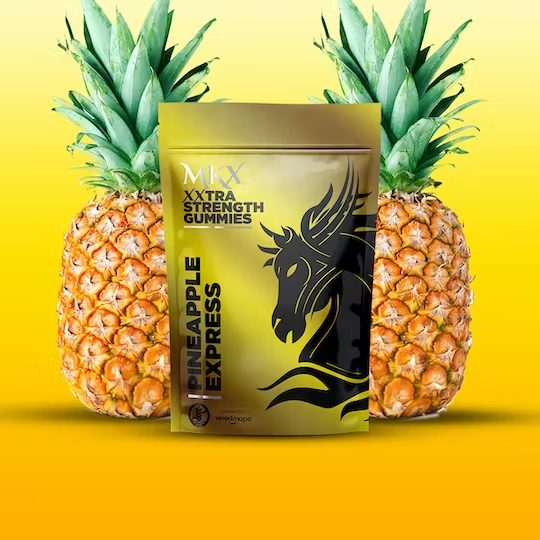 Photograph of product: MKX Pineapple Express Gummies | 200mg