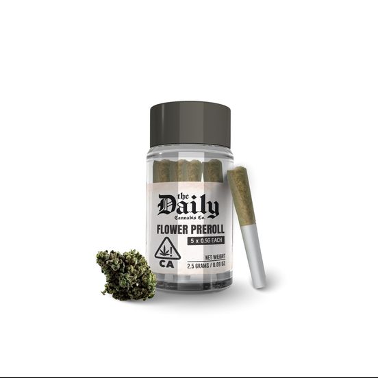 Photograph of product: The Daily Pre-roll 7pk LA Pop 2.45g - 