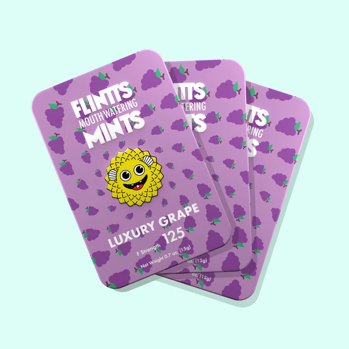 Photograph of product: Flintts Mints - Grape
