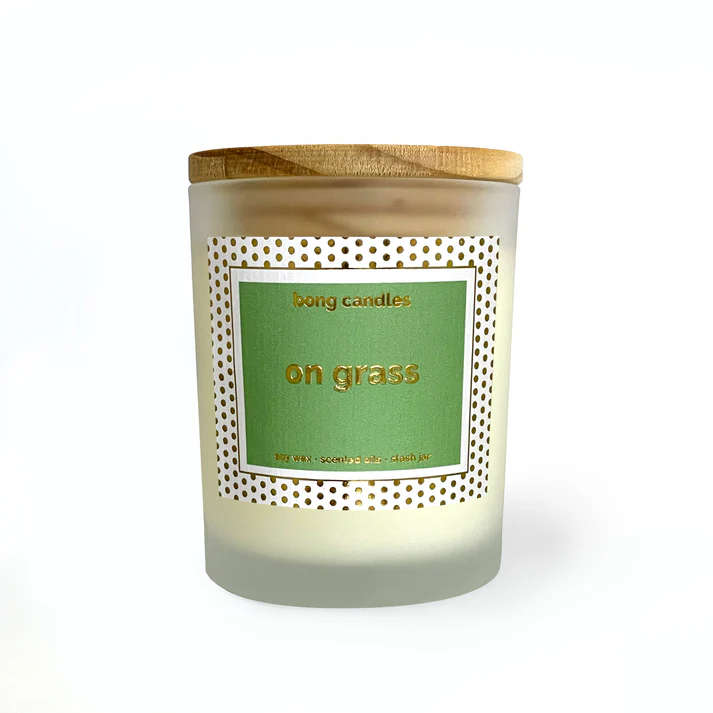 Photograph of product: Stash Jar Candle On Grass