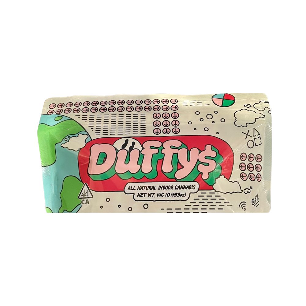 Photograph of product: BLUE FACE RAINBOW 14G - DUFFY'S