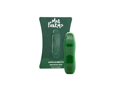 Photograph of product: MAC Pharms 1g Disposable | Apple Mints - Oui'd