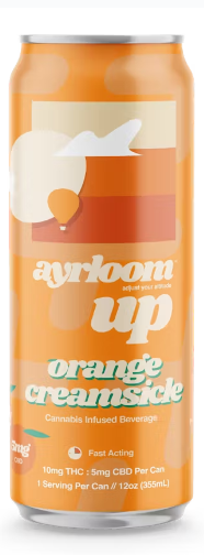 Photograph of product: Ayrloom Beverage Orange Creamsicle Soda UP 2:1 (TH-oui:CBD)