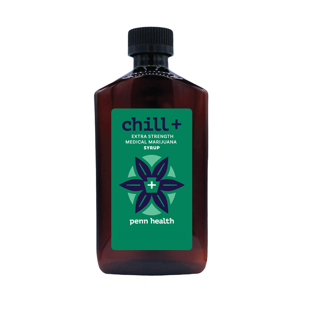 Photograph of product: PHG Chill+ Strawberry TH-oui Syrup 1000mg/250mL
