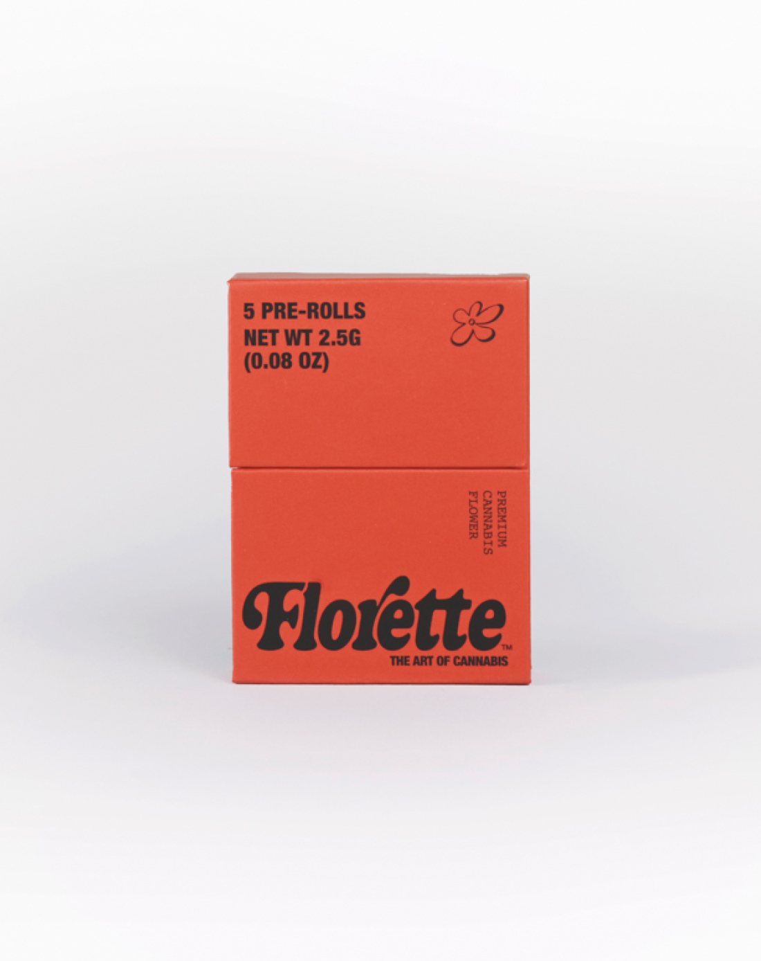 Photograph of product: Florette | Albany Sour Diesel | Pre-Roll 5pk | 2.5g