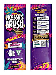 Photograph of product: Midwest Extracts - Gruntz - Picasso's Brush - Live Resin - 2g
