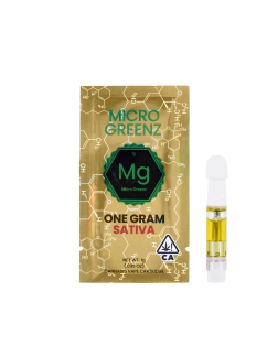 Photograph of product: Micro Greenz Distillate Cart 1g  - Red Apple (H)