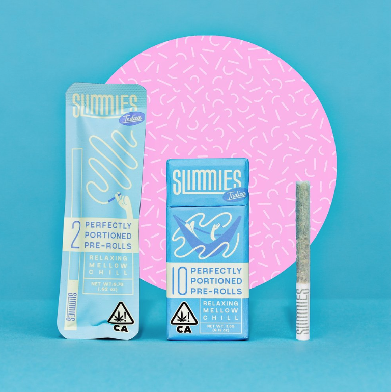 Photograph of product: SLIMMIES CHILL 0.35G Oui'd PREROLL 2 PACK