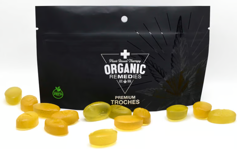 Photograph of product: Limeade (Lemon Top Delight) | Live Resin Troche | 100mg/15pk