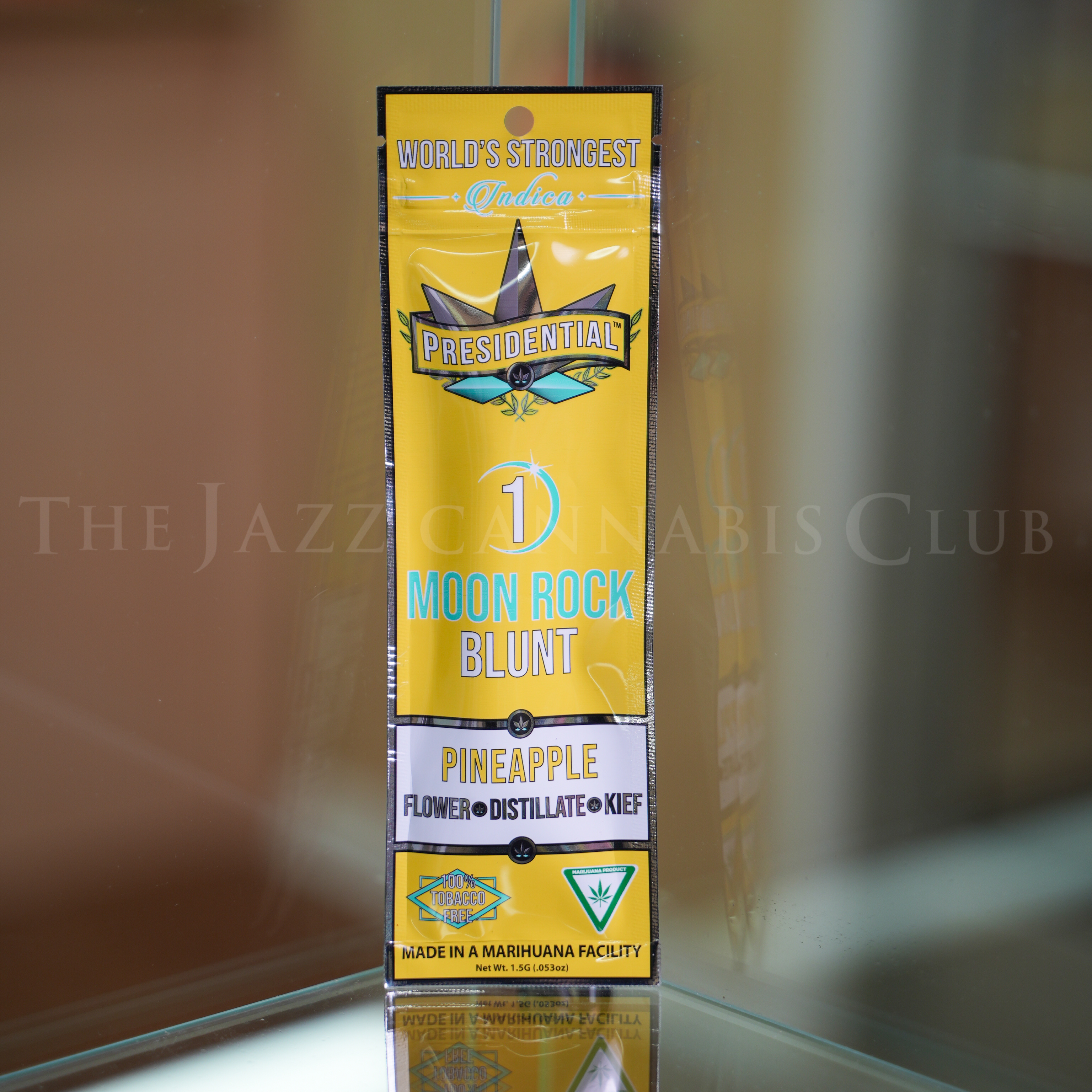 Photograph of product: Presidental - Pineapple - Moon Rock Pre Roll (Oui'd)