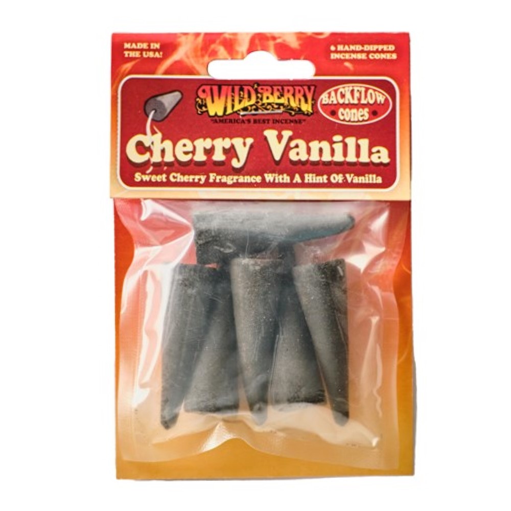 Photograph of product: Wild Berry - Backflow Cone - Cherry Vanilla