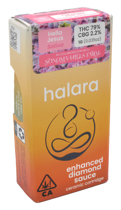Photograph of product: Halara | Hella Jesus LDS | 1G Cartridge
