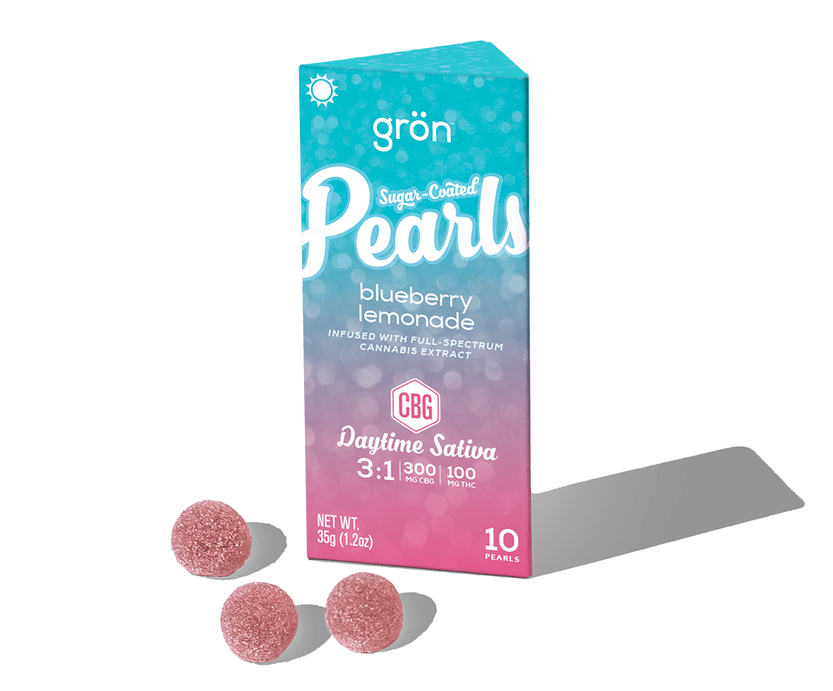 Photograph of product: 100mg <10x10mg> Gummy Pearls (Wildberry 2:1 TH-oui/CBN)