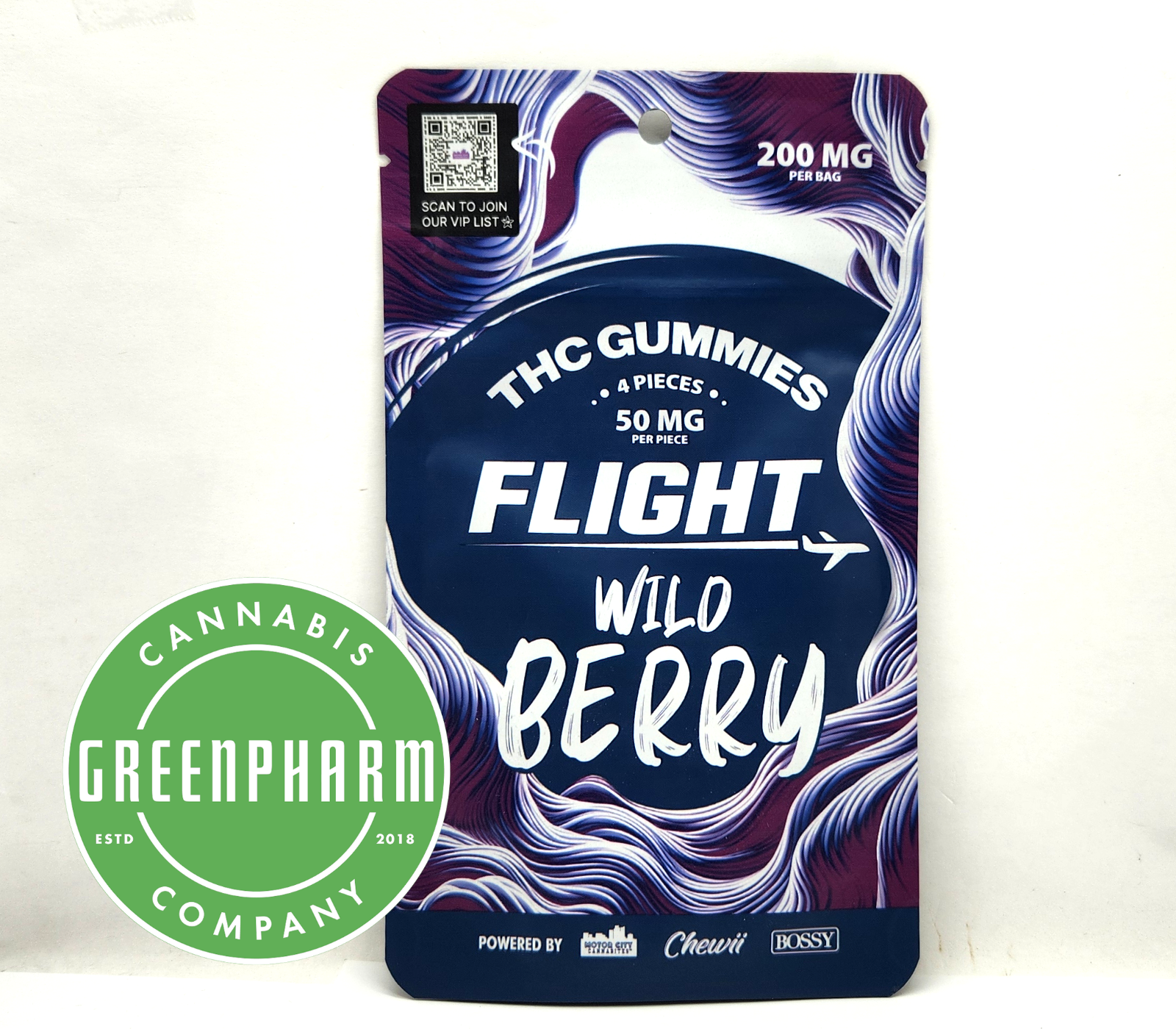 Photograph of product: Edible | Flight | Wild Berry Gummies | 200mg