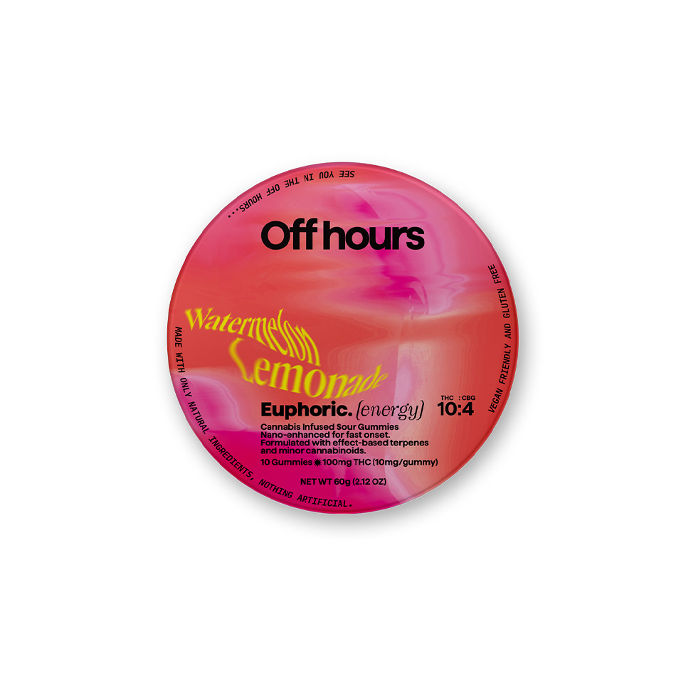 Photograph of product: EUPHORIC | Watermelon Lemonade | Gummies | 10 count