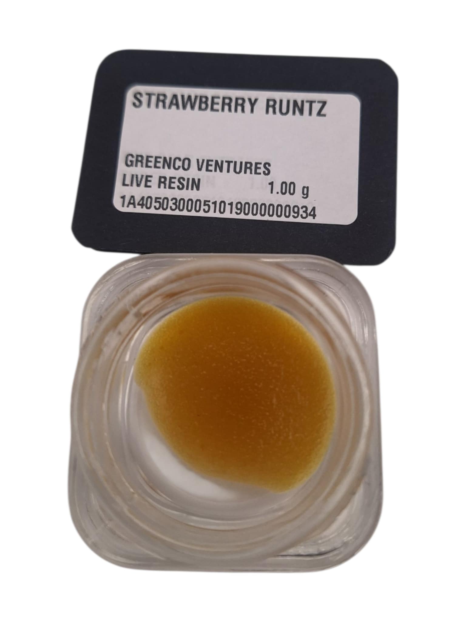 Photograph of product: STRAWBERRY RUNTZ | LIVE RESIN
