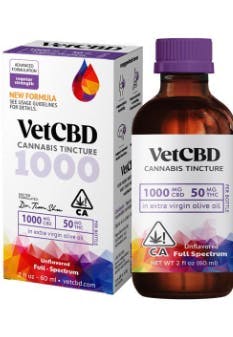 Photograph of product: Vet CBD - Vet CBD - Regular Strength -1000mg Bottle (60ml)