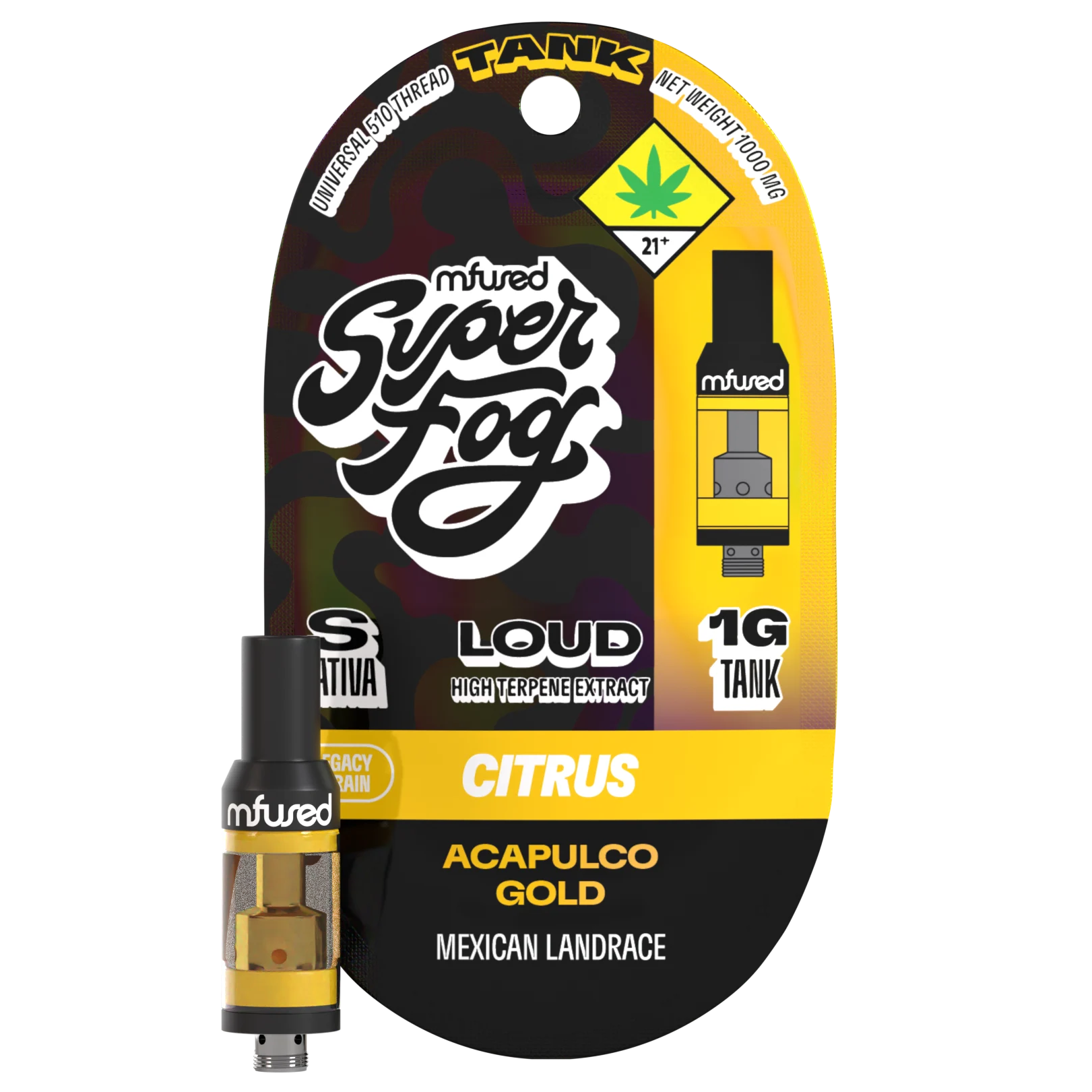 Photograph of product: Acapulco Gold HTE Tanker-Cartridge
