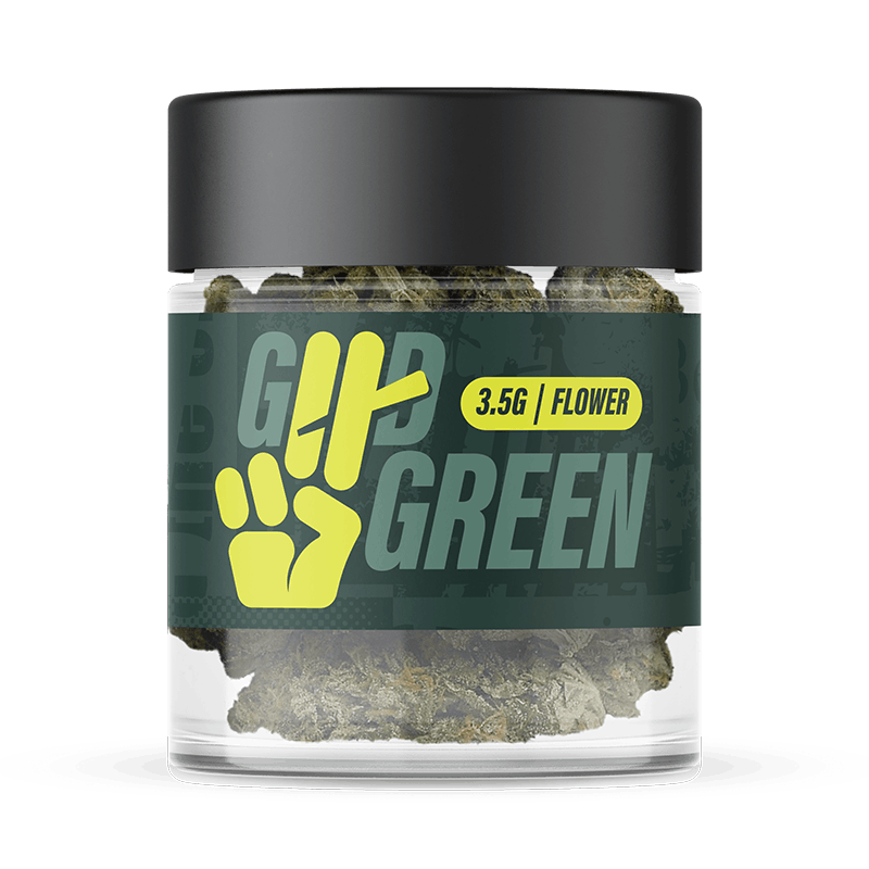 Photograph of product: Good Green | Flower | Oui'd | Night Owl Haze - 3.5g