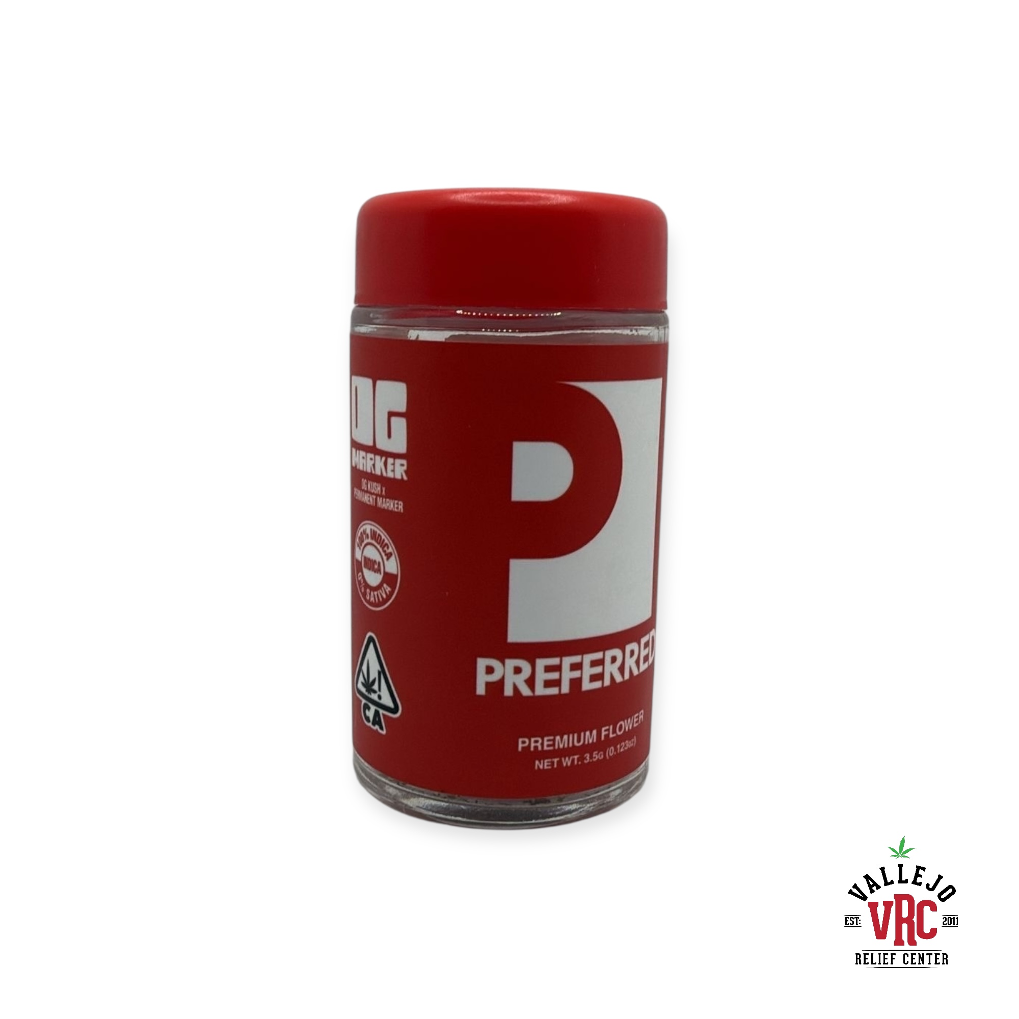 Photograph of product: OG MARKER 3.5G JAR