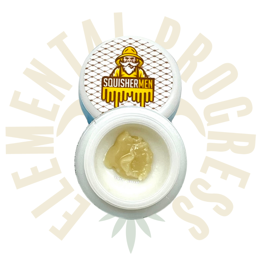 Photograph of product: Squishermen Concentrates - Rosin - Triple Burger