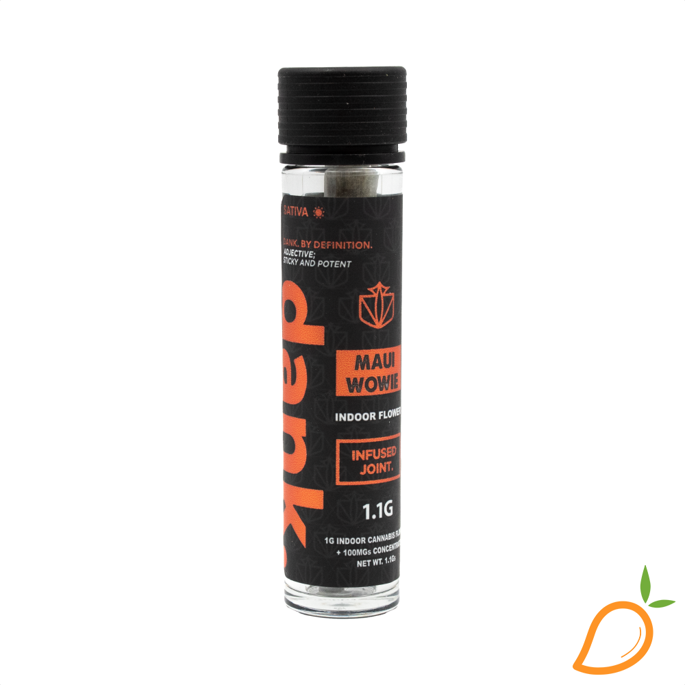 Photograph of product: 1.1g Maui Wowie Infused Preroll Dank