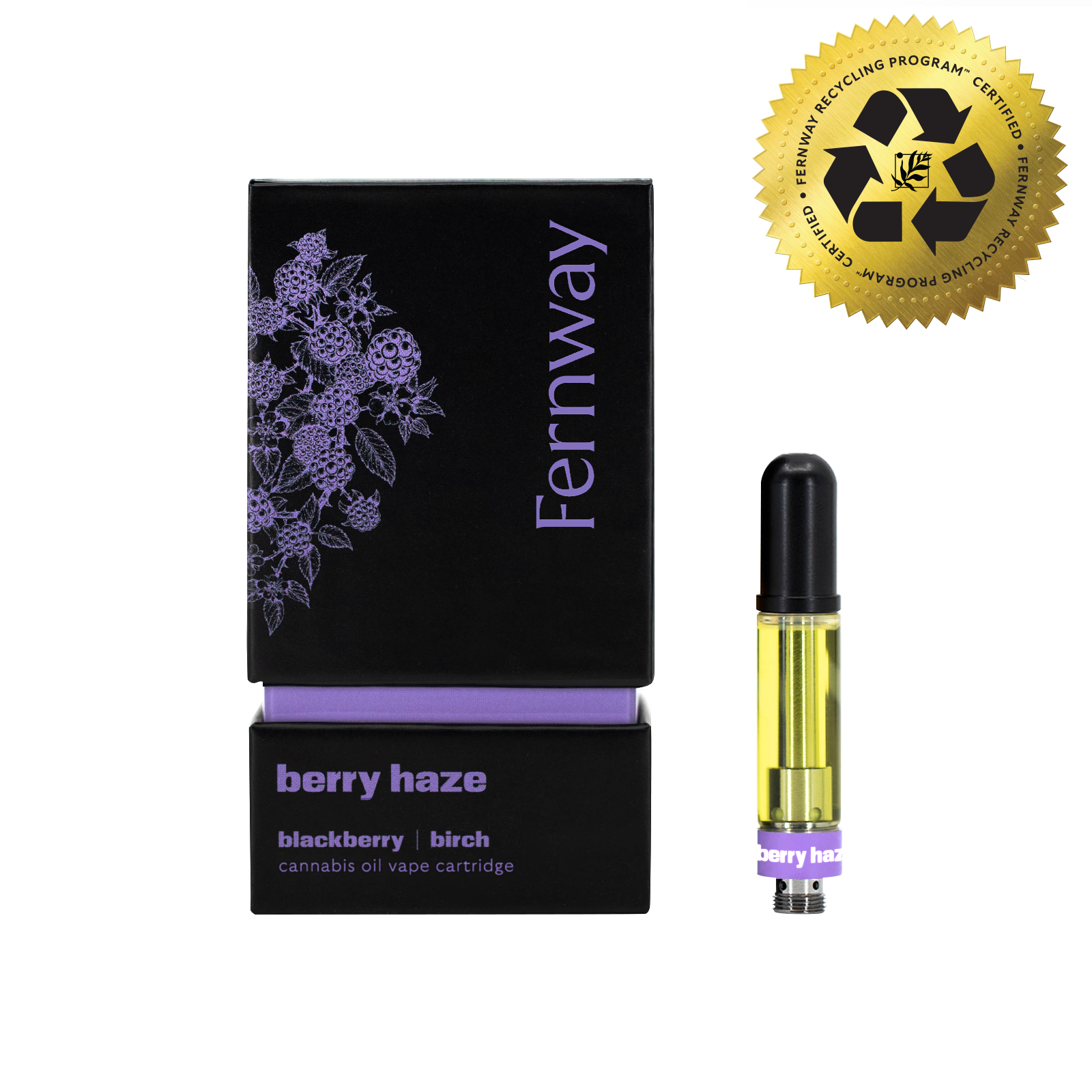 Photograph of product: Fernway Berry Haze 1G cart