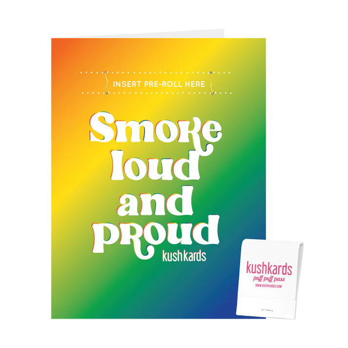 Photograph of product: Loud Proud Pride Card | TAX INCLUDED