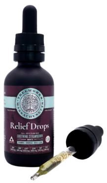 Photograph of product: Tincture | Relief Drops | TH-oui:CBD:CBN:CBC:CBG:CBT | 200mg