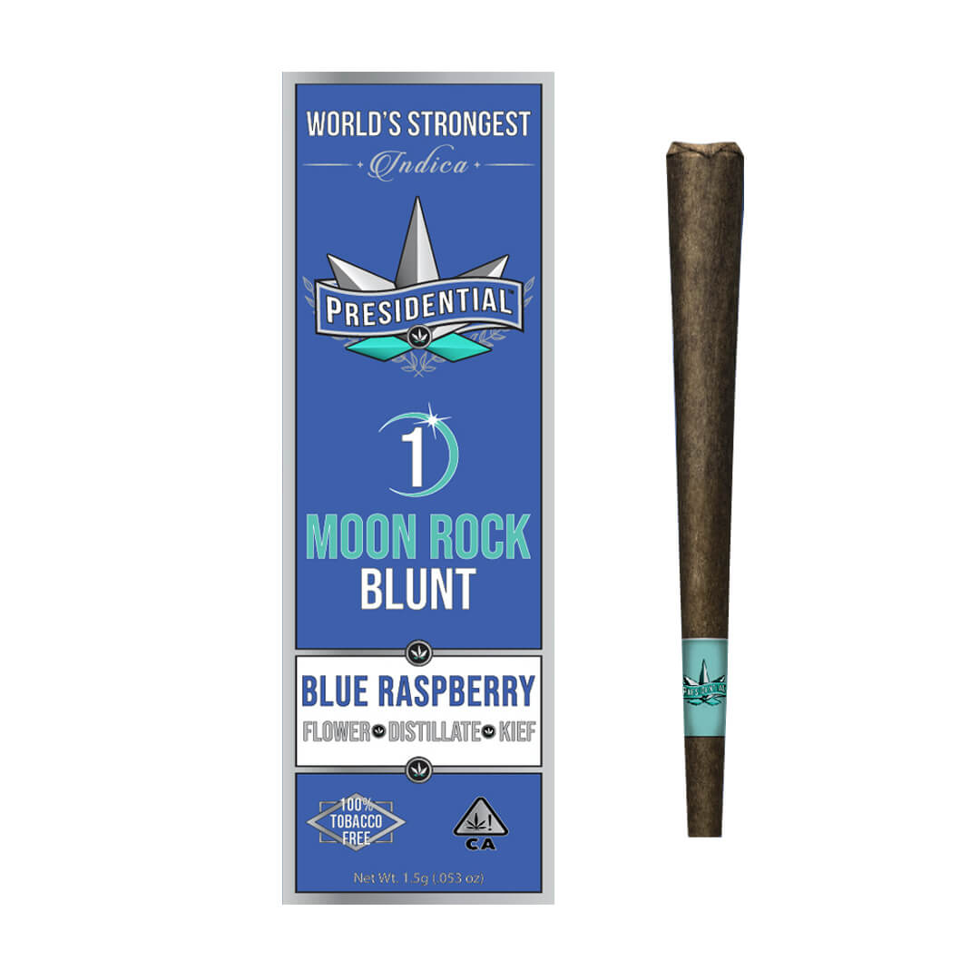 Photograph of product: PRESIDENTIAL BLUNT BLUE RASPBERRY