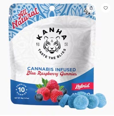 Photograph of product: $20.82 Blue Raspberry Hybrid Gummies - 