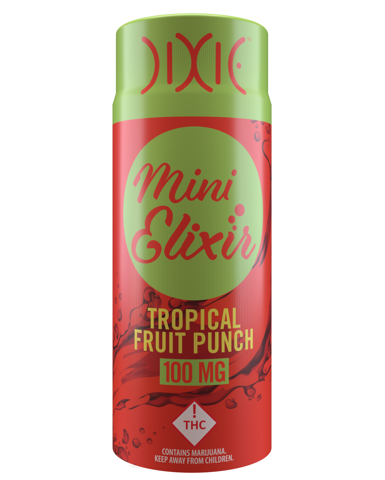 Photograph of product: Dixie Elixir Mini: Tropical Fruit Punch