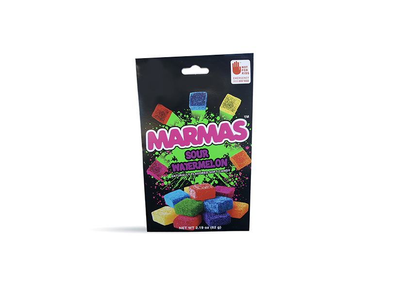 Photograph of product: Sour Watermelon Edible Oui'd 10PK